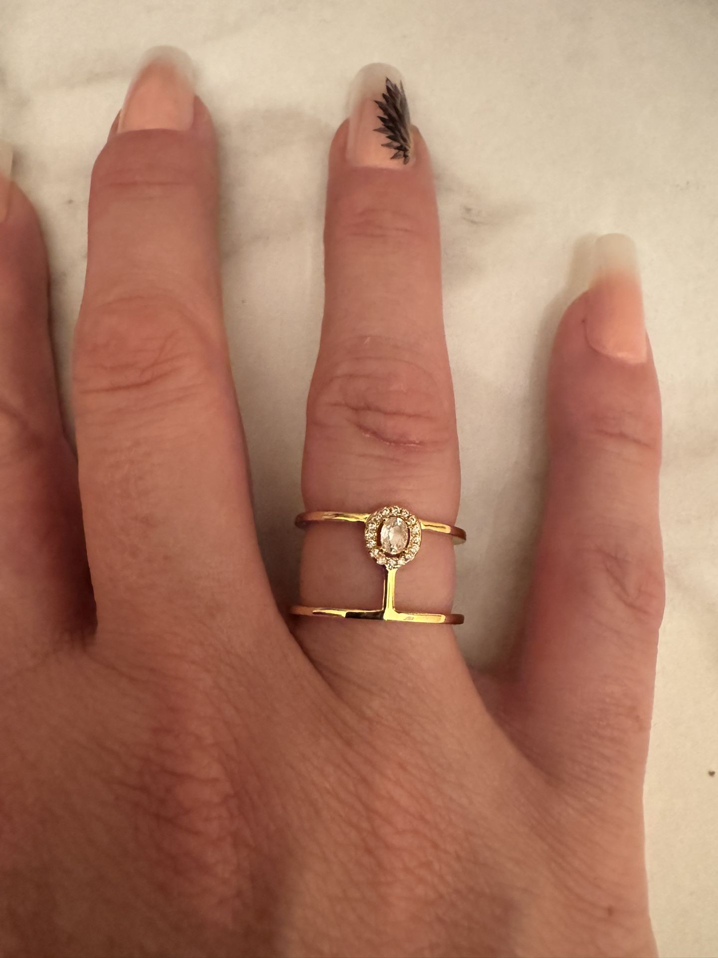 Messika Ring Size 8