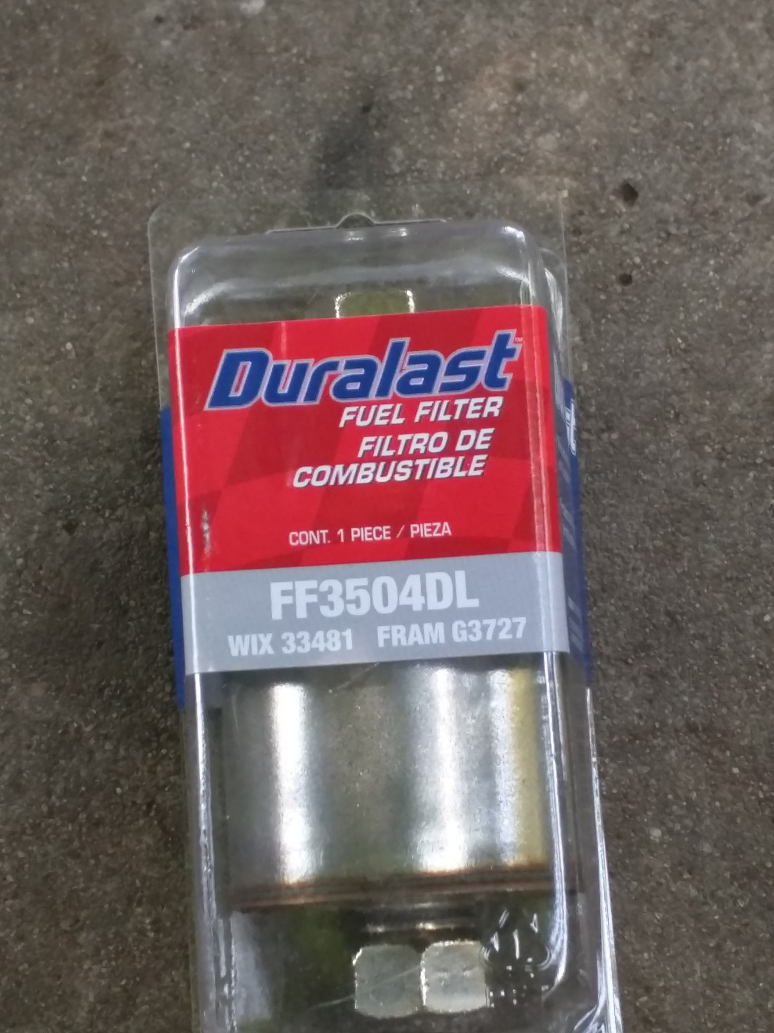 Silverado fuel filter ff3504dl