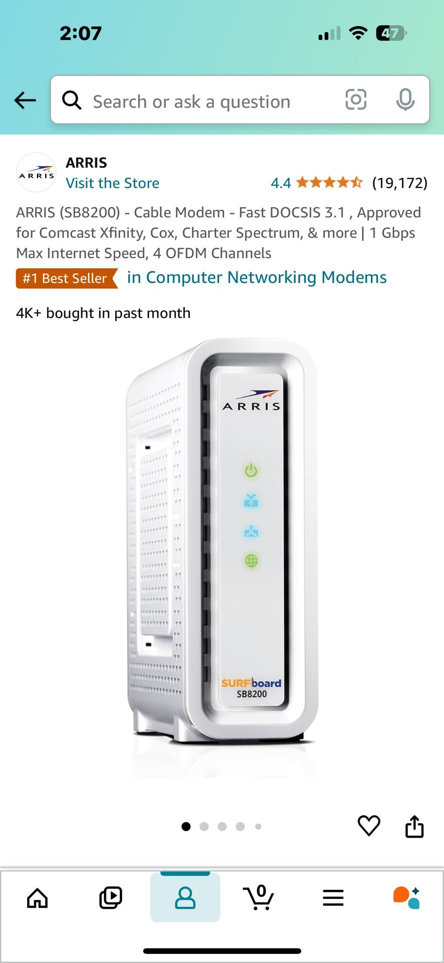Arris Surboard Cable Modem