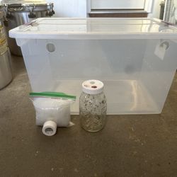 Mushroom Grow Kits With Jars 