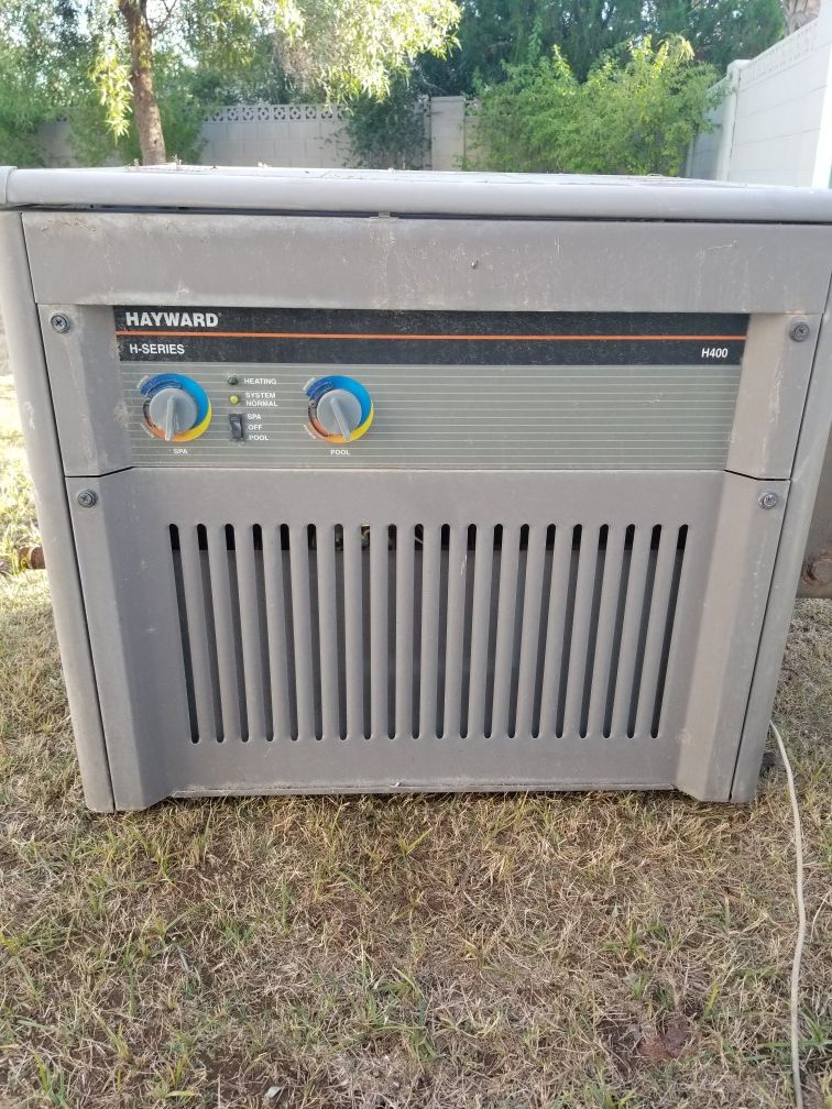 Pool and Spa heater Hayward H400 Gas 400,000 BTU