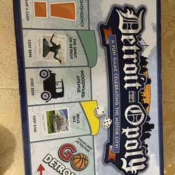 Detroit-Opoly: A Fun Game Celebrating The Motor City! Visit All The Great Attractions of Detroit in This Remix of The Classic Board Game!