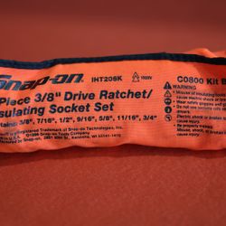 Snap On IHT208K 8 Piece 3/8 Drive Insulating Socket Set