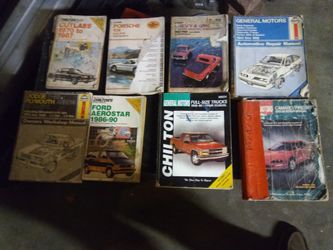 Repair manuals