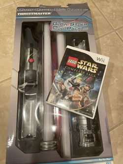 Wii Star Wars Game And 2 Light Sabers
