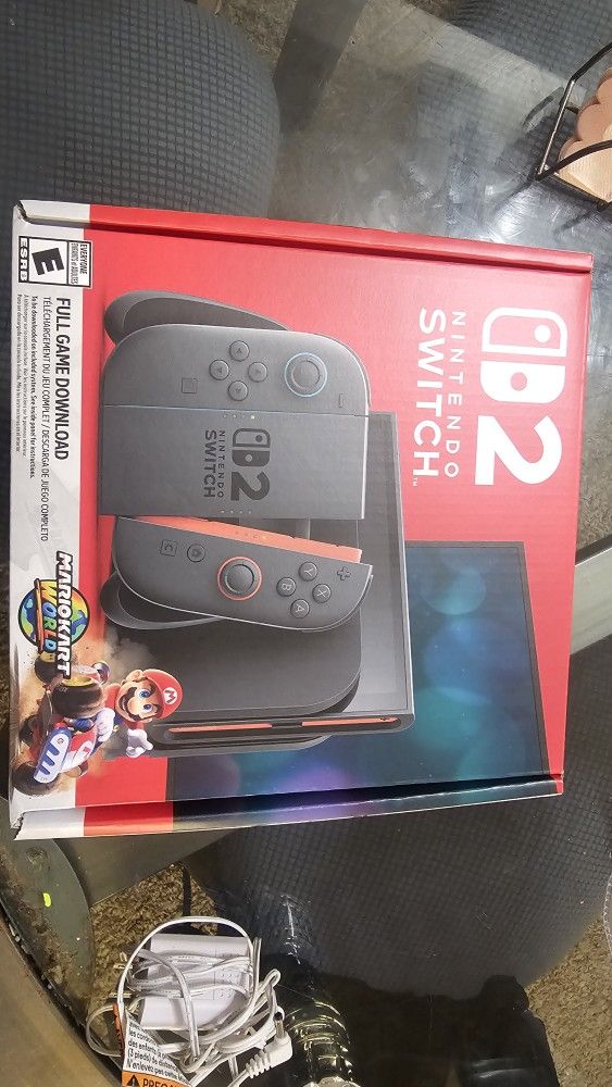 Nintendo Switch Bundle With Mario Kart Downloadable