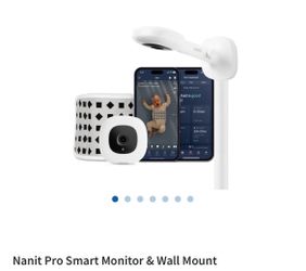 Nanit Pro Smart Monitor & Wall Mount