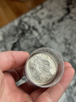 13 UNC Morgan Dollars Silver Coin