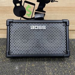 ROLAND BOSS Cube Street II Battery Powered Guitar Amplifier Black W/ CHARGER