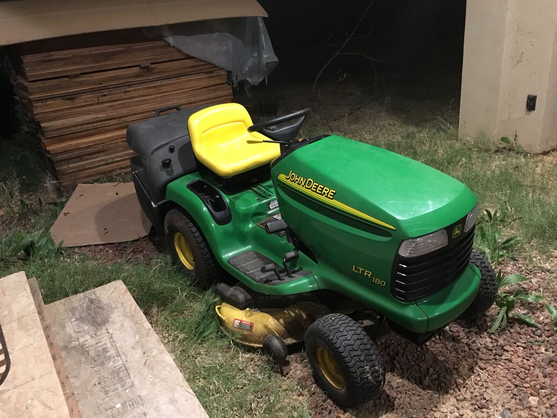 John deere 180 best sale lawn tractor for sale