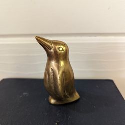 Vintage Brass Penguin 