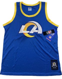 Los Angeles Rams Ultra Game Basketball Jersey Mens XL New Embroidered Logo