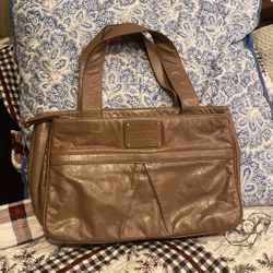 Marc Jacobs Tan Leather Shoulder Bag