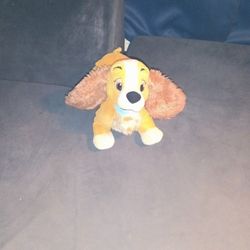 Disney Store Lady Plush From Lady & The Tramp