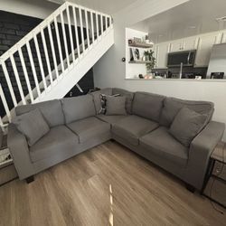87” Symmetrical Sectional Couch