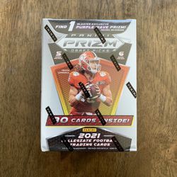 2021 Prizm Draft Picks Football Blaster Box Cards Future NFL