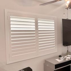 FREE Window Shutters (ESTIMATES & SAME DAY PRICING)- Wood, Plantation, Custom, Interior, Treatments, Coverings. Persianas de Madera. Se Habla Espanol.