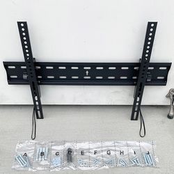 (NEW) $15 TV Wall Mount for 37-75 Inches TVs Tilt Bracket VESA 600x400mm, Weight Capacity 110 lbs