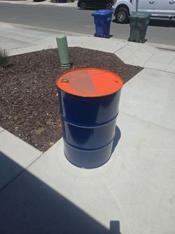 55 gal metal drum
