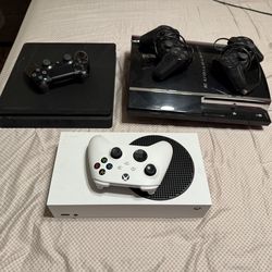 Playstation 4, xbox s series, playstation 3