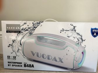 Loud Sound, 24H Playtime, IP65 Waterproof, BT5.4, RGB Light, USB, AUX, for Outdoor,Party, Camping, Beach, Garage, Tailgate
