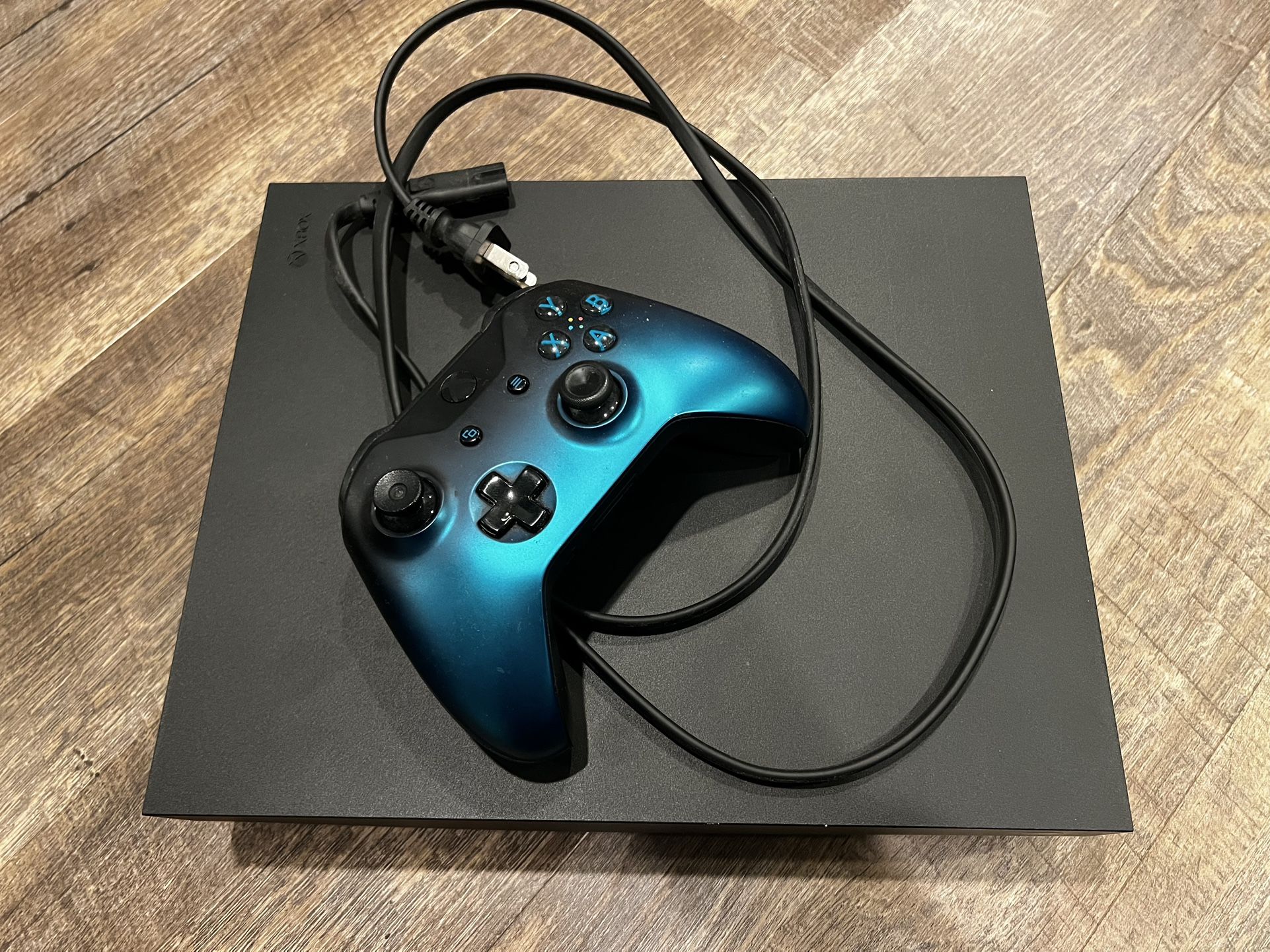 Xbox One X With Controller