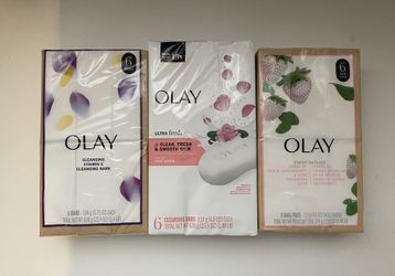 Olay bar soap - 6 pack