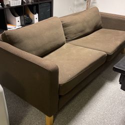 Brown IKEA Sofa