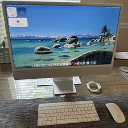 Apple IMac 24” gorgeous like new! 