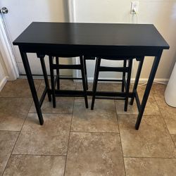 Table With Stools