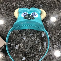 Disney Parks Pixar Monsters Inc Light Up Sulley Plastic Ears Headband.  Brand New 