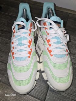 Adidas ClimaCool Vento Shoes White/Grey/Orange Men's Size 7.5/Women's 9 New With Tags No Box