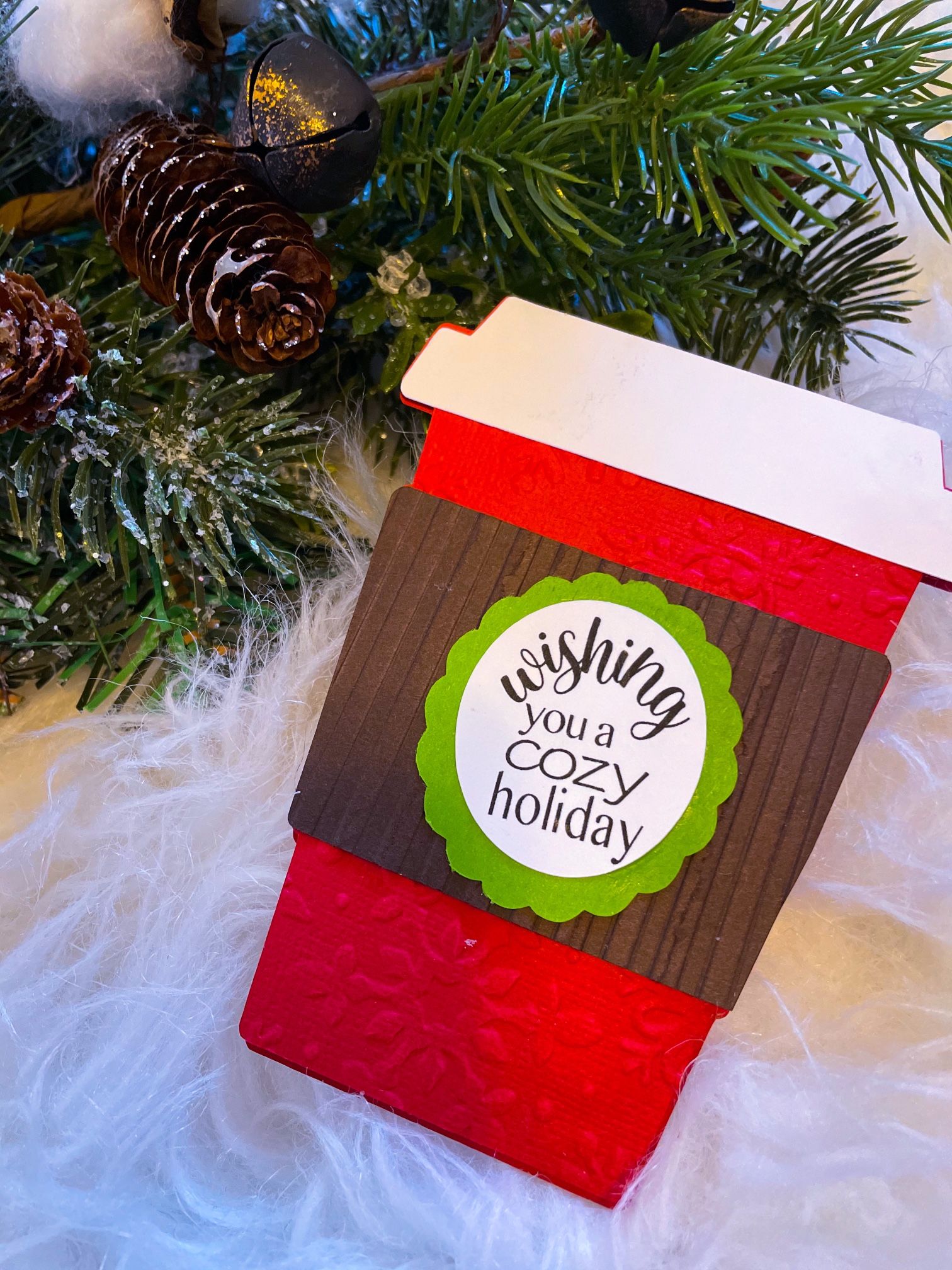 Coffee Cup Gift Card Holder