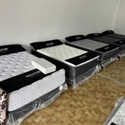 New Mattress (Never Used) King/Queen/Full Sizes Available. Brand new in the plastic and 50% to 80% off 