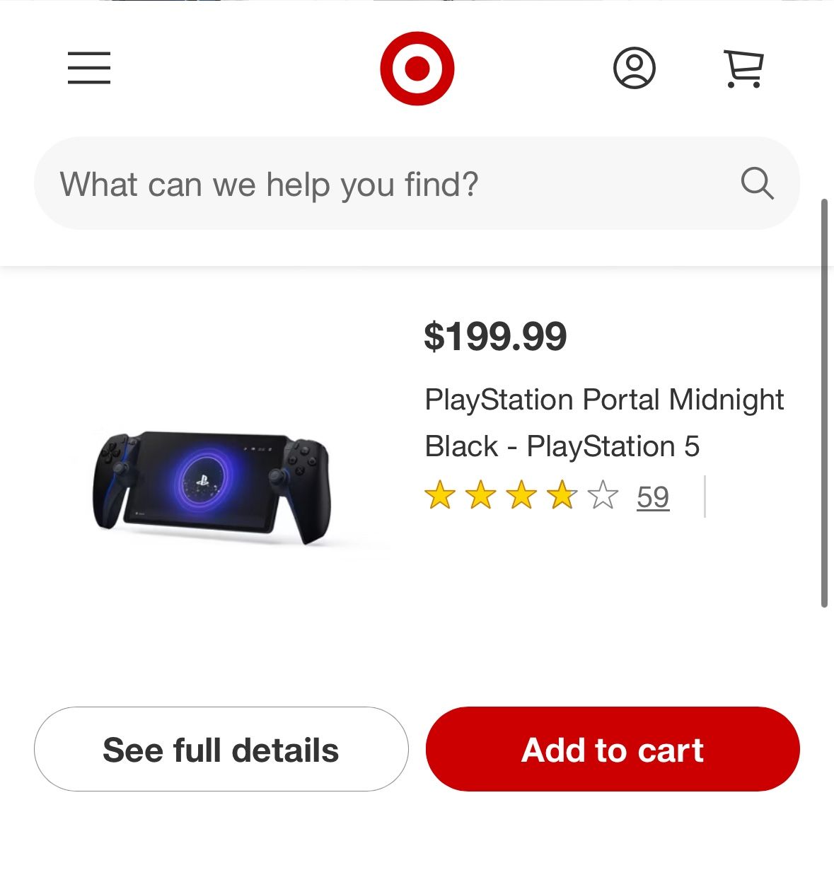 Lightly Used Playstation Portal