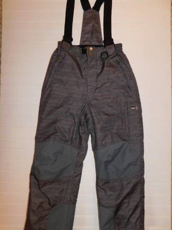 Weatherproof 32 Degrees Zip Off Suspender Snow Pants Gray Youth 10-12 ...