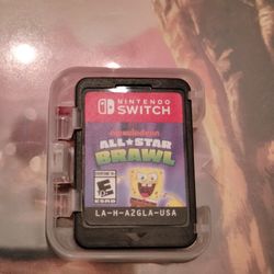 Nickelodeon all star brawl Nintendo switch GAME ONLY NO CASE