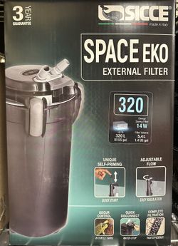 SICCE SPACE EKO 320 CANISTER FILTER
