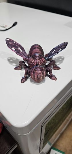 Articulating Cybernetic Bee 3d Print 