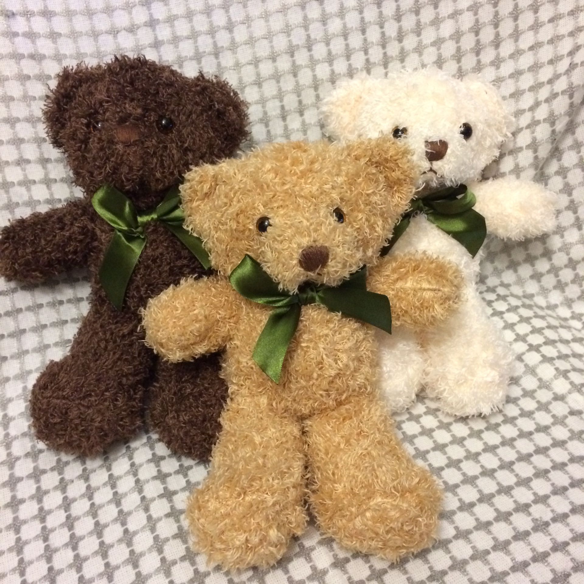 New Pluffins plush teddy bear set