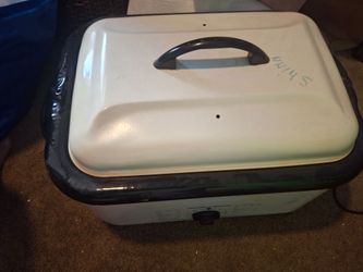 Roaster oven pan: 16inch inside