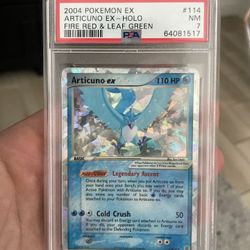 Pokemon Articuno ex #114 Secret Holo PSA 7