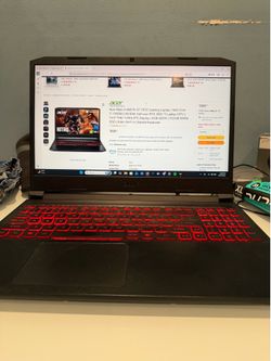 3050 ti, intel core i7 gaming laptop 15.6” display 144hz