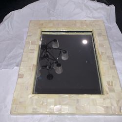MOSIAC MOTHER OF PEARL WALL MIRROR