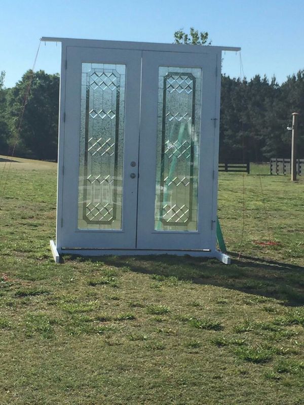For sale or rent Wedding Outside Freestanding Doors for