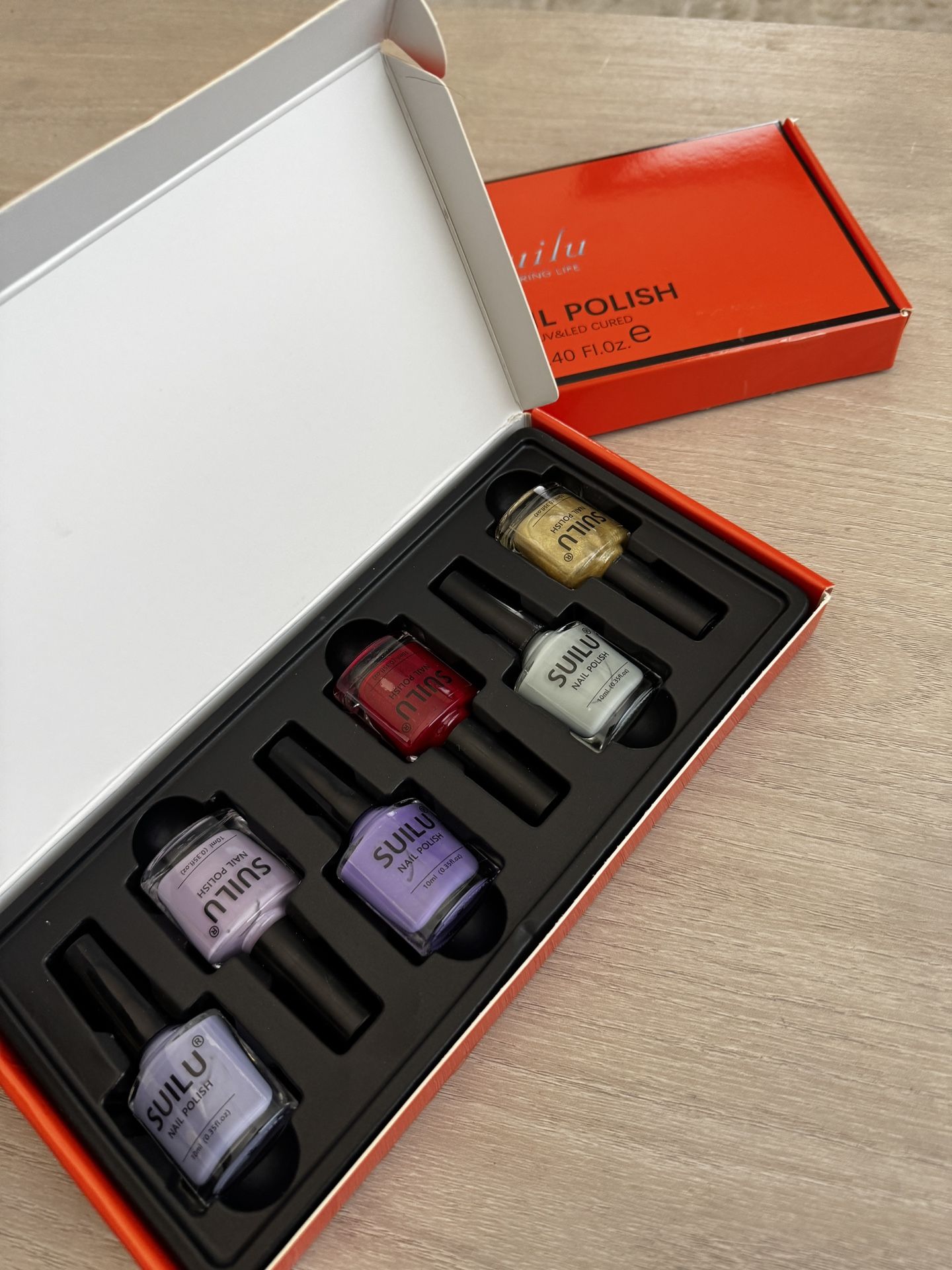 Gel Nail Polish Set Of 6