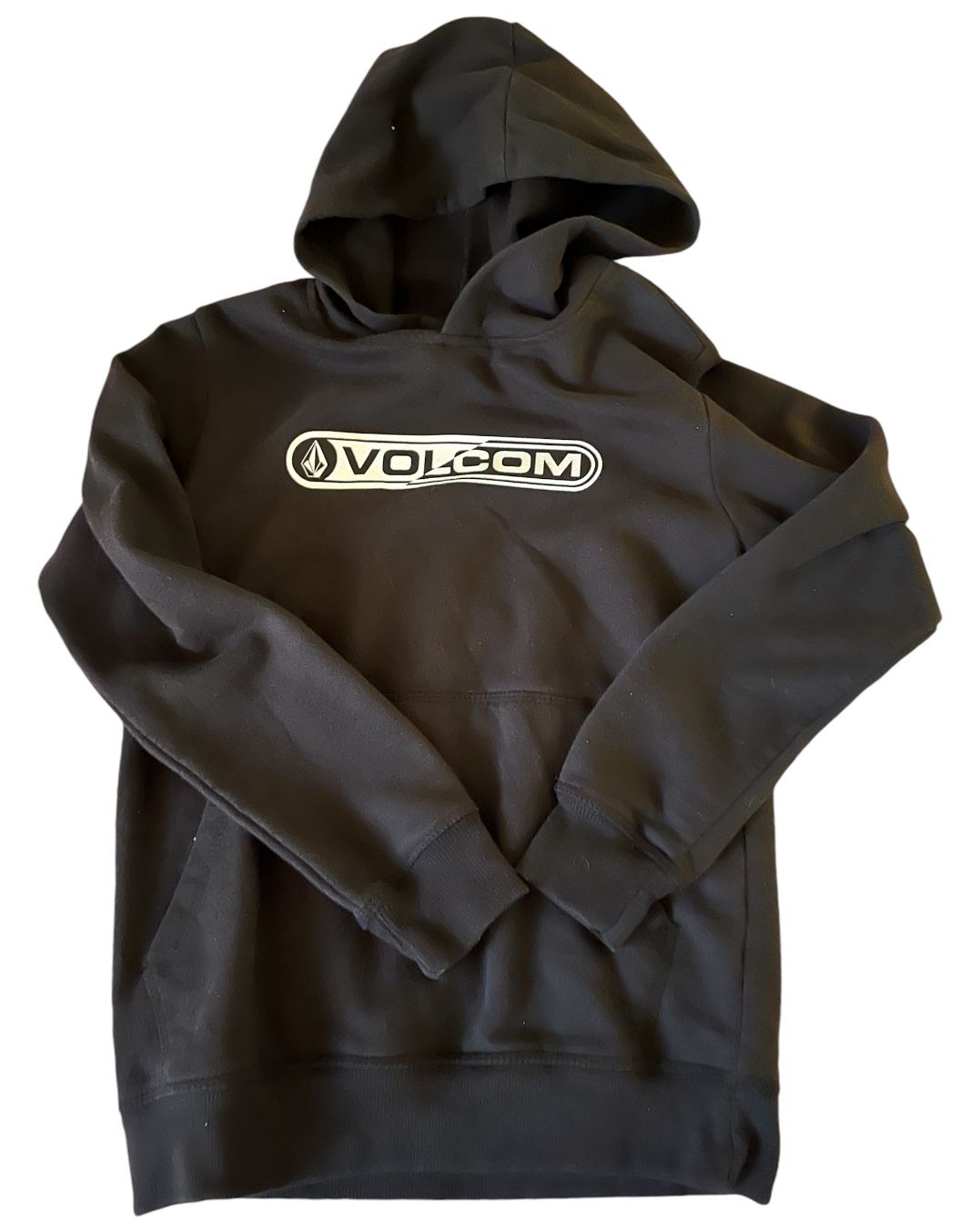 Volcom Sweatshirt Hoodie Black Youth Size Small