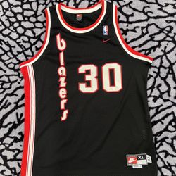 Size XL - Hardwood Classic Rasheed Wallace Swingman Portland Trailblazers Jersey
