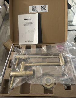 IMLEZON Pot Filler Faucet Stainless Steel Gold 