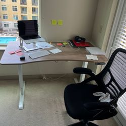 Adjustable Table And Office Chair For Sale ! 